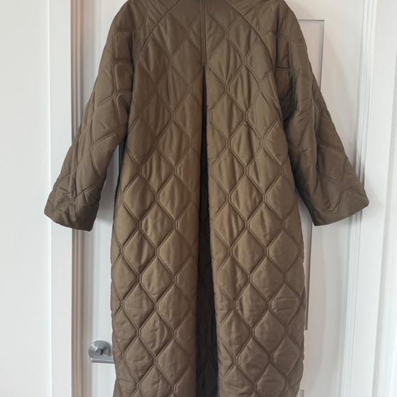 Ganni Ripstop Quilted Coat - Picture 4 of 4